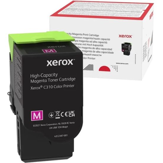 Picture of Xerox Original High Yield Laser Toner Cartridge - Single Pack - Magenta - 1 / Each - 5500 Pages