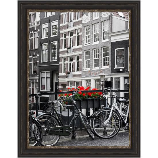 Picture of Amanti Art Narrow Picture Frame, 28in x 22in, Matted For 18in x 24in, Accent Bronze