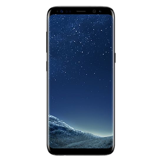 Picture of Samsung Galaxy S8 G950F Cell Phone, Midnight Black, PSN100981