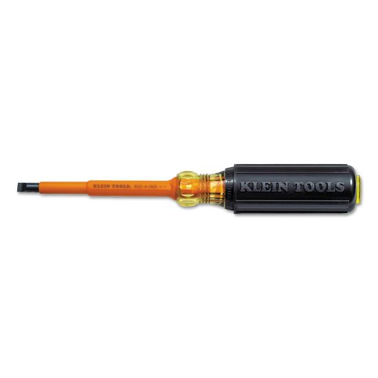 Picture of Insulated Screwdriver, 1/4 in, Cabinet Tip