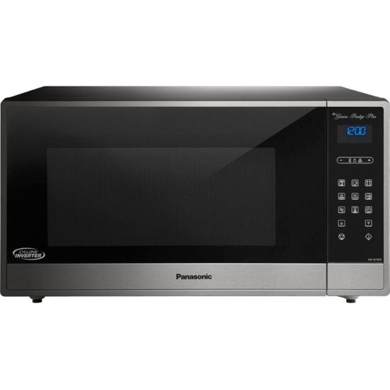 Picture of Panasonic NN-SE782S Microwave Oven - Single - 22in Width - 1.6 ft� Capacity - Microwave - Built-in Installation - 10 Power Levels - 1250 W Microwave Power - 14.96in Turntable - 120 V AC - Countertop - Stainless Steel