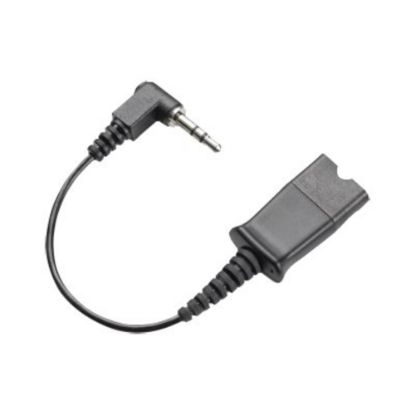 Picture of Poly - Headset adapter - Quick Disconnect male to mini jack male