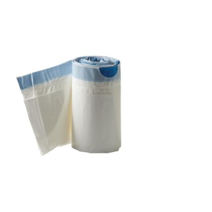 Picture of Medline Commode Liners, White, Case Of 6 Boxes