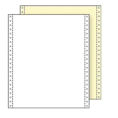 Picture of Paris Printworks Professional Carbonless Copy Paper, White/Canary, 9 1/2in x 11in, 1,400 Forms Per Case