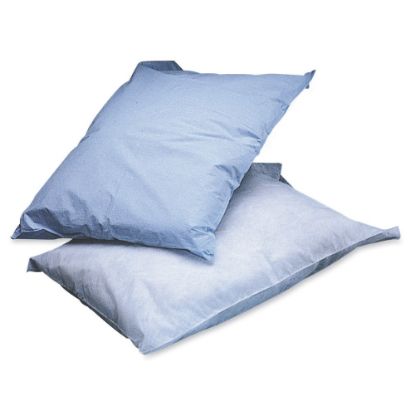 Picture of Medline Disposable Pillow Covers, 21in x 30in, Blue, Box Of 100