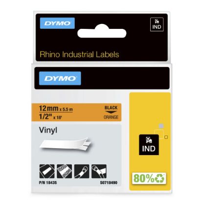 Picture of DYMO RhinoPRO Industrial Vinyl Tape, 0.47in