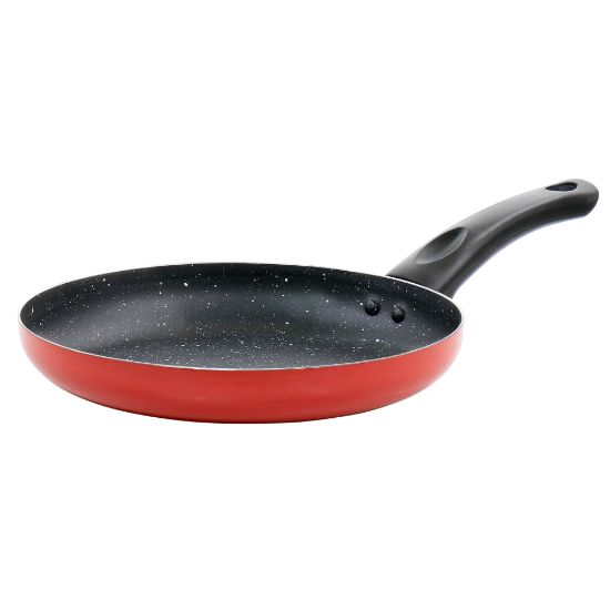 Picture of Oster Luneta Aluminum Non-Stick Frying Pan, 9-1/2in, Red