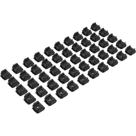 Picture of Vertiv 10-32 Cage Nuts (Qty 50) - Cage Nut - 10 - Metal - Black