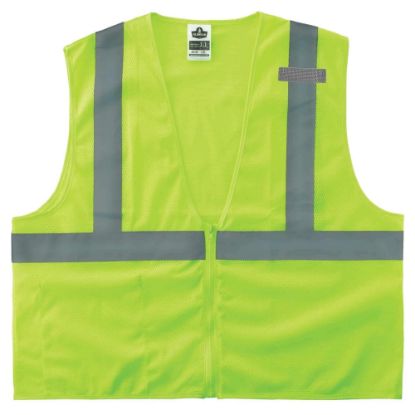 Picture of Ergodyne GloWear Safety Vest, Type R Class 2 Economy Mesh, XS, Lime, 8210Z