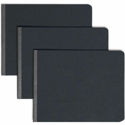 Picture of Smead Premium Pressboard Report Cover, 8-1/2in x 11in, 60% Recycled, 2in Capacity, Black