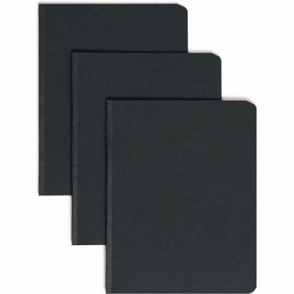 Picture of Smead Pressboard Report Covers, Letter Size (8 1/2in x 11in), 60% Recycled, Black