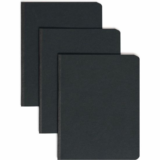 Picture of Smead Pressboard Report Covers, Letter Size (8 1/2in x 11in), 60% Recycled, Black