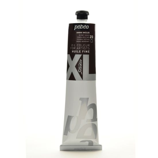 Picture of Pebeo Studio XL Oil Paint, 200 mL, Burnt Umber, Pack Of 2