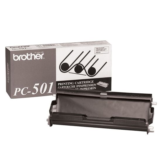 Picture of Brother PC-501 Black Thermal Cartridge