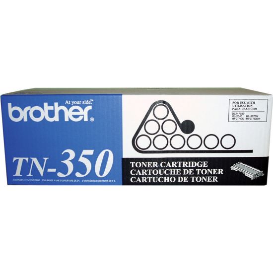 Picture of Brother TN-350 Black Toner Cartridge, TN-350BK