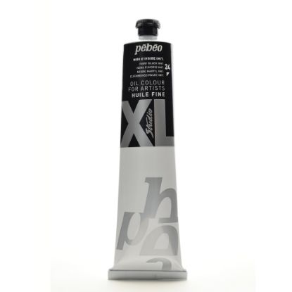 Picture of Pebeo Studio XL Oil Paint, 200 mL, Ivory Black Hue, Pack Of 2