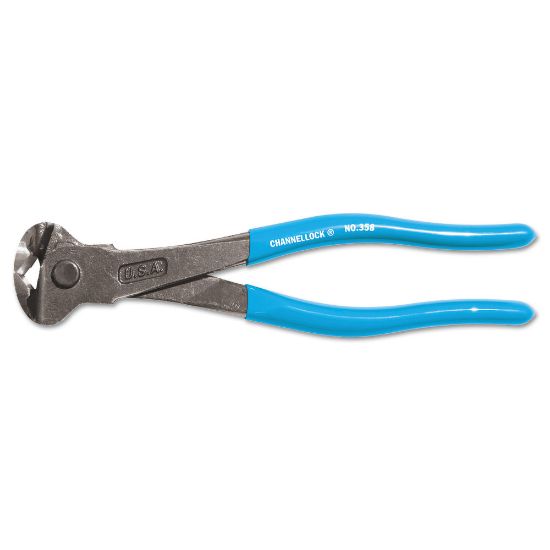 Picture of Cutting Pliers-Nippers, 8 in, Polish, Plastic-Dipped Grip