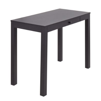 Picture of LumiSource Fuji 40inW Office Writing Desk, Black