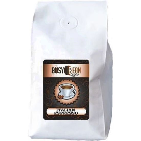 Picture of Hoffman Busy Bean Italian Espresso Whole Bean Coffee, 5 Lb, Case Of 2 Bags