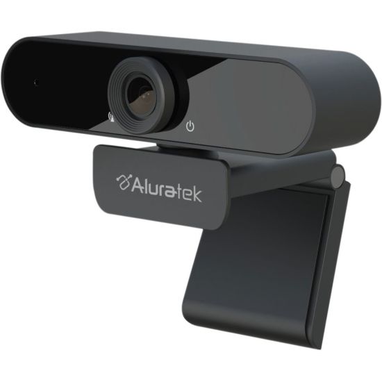 Picture of Aluratek AWC03F Webcam - 2 Megapixel - 30 fps - USB 2.0 Type A - 1920 x 1080 Video - CMOS Sensor - Manual Focus - 90 deg. Angle - Microphone - Display Screen, Monitor, Notebook, Computer