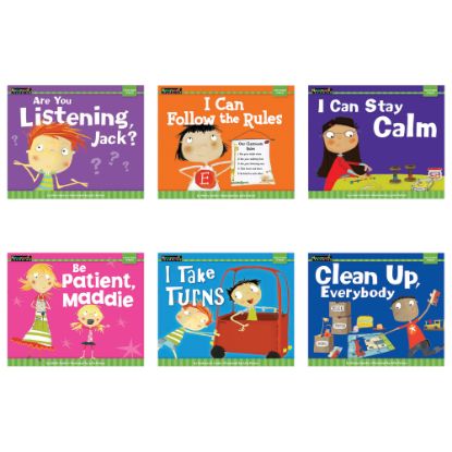 Picture of Newmark Learning MySELF Readers: I Am In Control Of Myself, Pre-K - Grade 3, Set Of 6