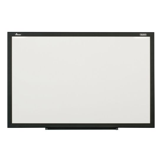 Picture of SKILCRAFT Magnetic Dry-Erase Whiteboard, 24in x 36in, Aluminum Frame With Black Finish (AbilityOne 7110 01 651 1290)