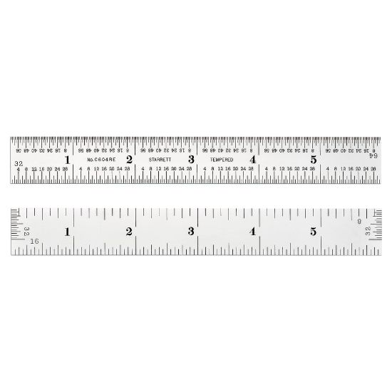 Picture of Steel Rules, 6 in, Spring-Tempered Steel