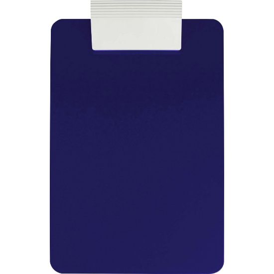 Picture of Saunders Antimicrobial Clipboard - 8 1/2in x 11in - Blue - 1 Each