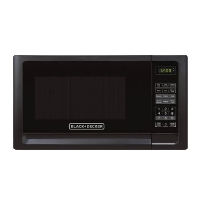 Picture of Black+Decker EM031MFO-X1 1.1 Cu Ft Microwave, Black