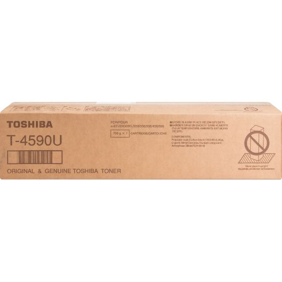 Picture of Toshiba T4590 Original Laser Toner Cartridge - Black - 1 Each - 36000 Pages