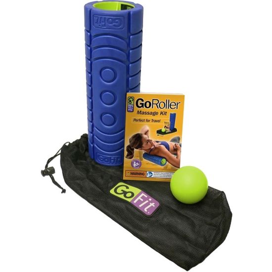 Picture of GoFit Go Roller Massage Kit - Green, Blue