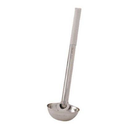 Picture of Winco Stainless-Steel Ladle, 3 Oz, Ivory