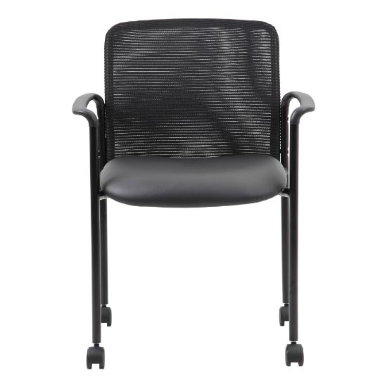 Picture of Boss Office Products Mesh Mid-Back Guest Chair, Black