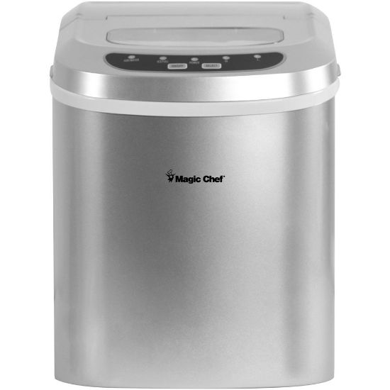 Picture of Magic Chef 27 Lb Portable Ice Maker, Silver