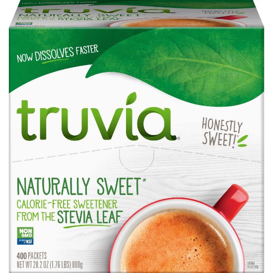 Picture of Truvia Sweetener Packets - Natural Sweetener - 400/Carton