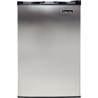 Picture of Magic Chef Upright Freezer With Stainless-Steel Door, 3.0 Cu Ft, Stainless Steel