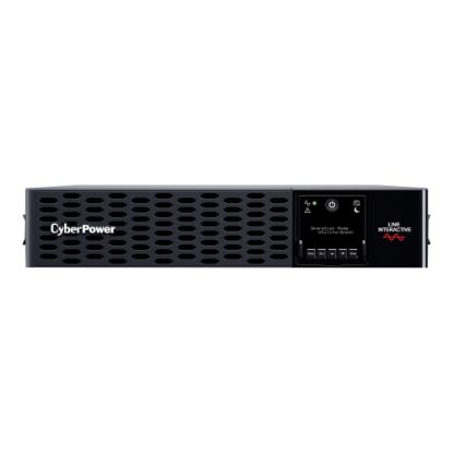 Picture of CyberPower Smart App Sinewave PR2200RTXL2UHVAN - UPS (rack-mountable / external) - AC 200-240 V - 2200 Watt - 2200 VA - 6 Ah - Ethernet 10/100, RS-232, USB - output connectors: 6 - active PFC - 2U - black