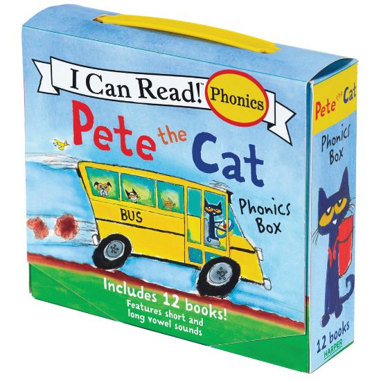 Picture of HarperCollins I Can Read! Pete The Cat Phonics Box, Grades PreK-3, Set Of 12 Books