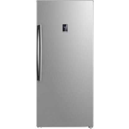 Picture of Midea Upright Stainless-Steel Freezer, 21.0 Cu Ft, Energy Star, Stainless Steel