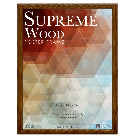 Picture of Timeless Frames Supreme Picture Frame, 18in x 24in, Honey