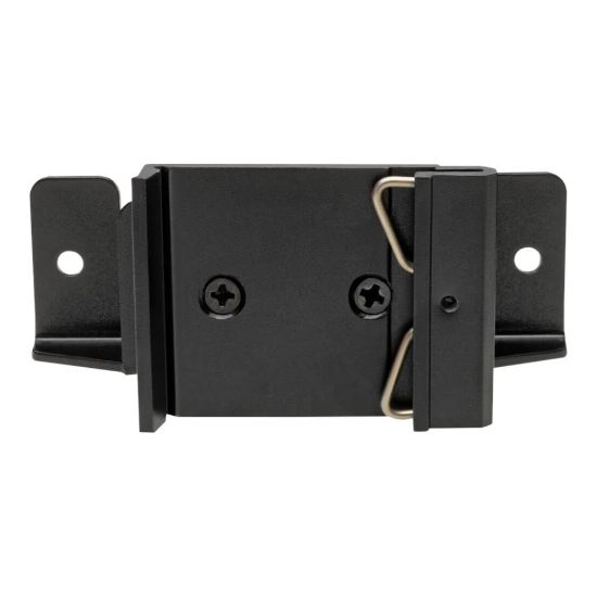 Picture of Tripp Lite DIN Rail-Mounting Bracket for Digital Signage, Version 2 - 65 mm Mounting Distance - DIN rail mounting kit - DIN rail mountable - black - for P/N: B118-002-UHD-2, B118-004-UHD-2, B126-1A1-PLHD, B126-2P2M-POC, B160-100-CSI