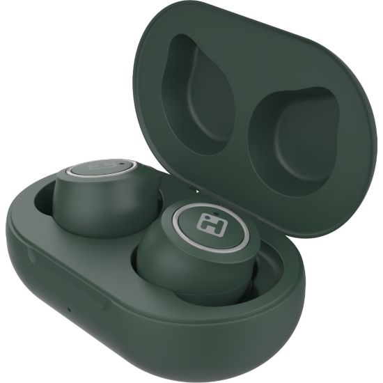 Picture of iHome XT-15 True Wireless Bluetooth In-Ear Earbuds, Green