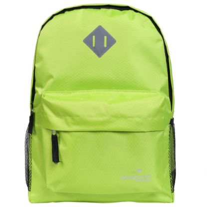 Picture of Playground Hometime Backpacks, Neon Yellow, Pack Of 12 Backpacks