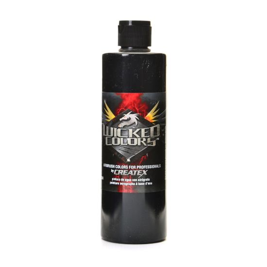 Picture of Createx Wicked Colors Airbrush Paint, 16 Oz, Black