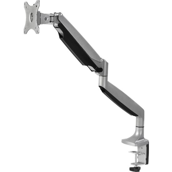 Picture of High Premium Aluminum Gas Spring Desk Mount - 13? to 32? - Single Monitor - Max load 19.8Ibs, VESA 75x75/100x100mm - Easily adjust the height and angle of your monitor for a more ergonomic workspace, Fits 13? to 32? monitor, Max load 19.8Ibs