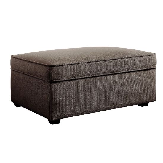 Picture of Serta Olin Storage Ottoman, Parker Ash/Black