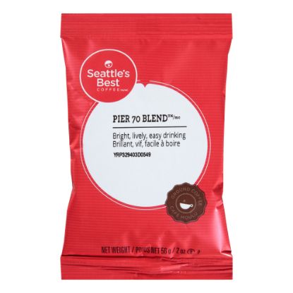 Picture of Seattles Best Coffee Single-Serve Coffee Packets, Level 2, Breakfast Blend, Carton Of 18