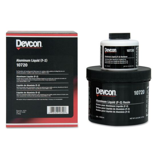 Picture of Devcon F-2 Aluminum Liquid Epoxy, 3 Lb