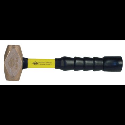 Picture of Classic Nuplaglas Non-Sparking Brass Hammer, 1-1/2 lb Head, 12 in SG Handle