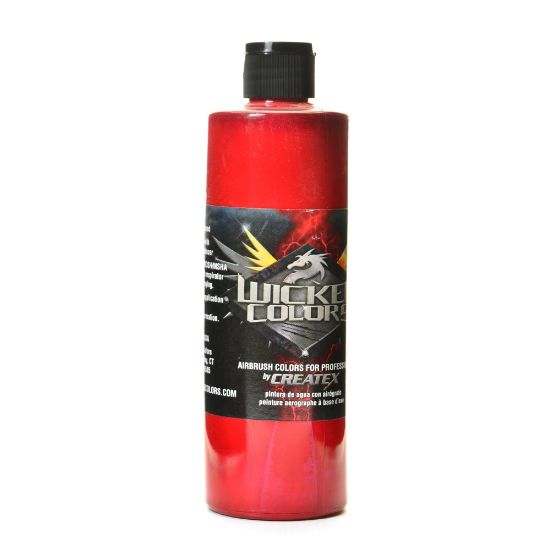 Picture of Createx Wicked Colors Airbrush Paint, 16 Oz, Crimson